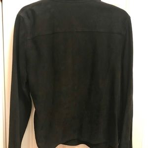 Ralph Lauren Jackets & Coats - Ralph Lauren Black suede wrap jacket Ralph Lauren Jackets & Coats - Ralph Lauren Black suede wrap jacket